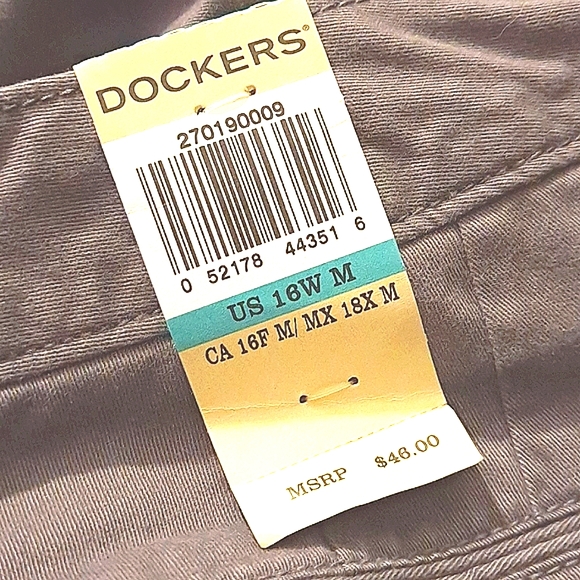 Great Xmas Gift/Dockers Khaki Comfort Fit Pant - Picture 4 of 6